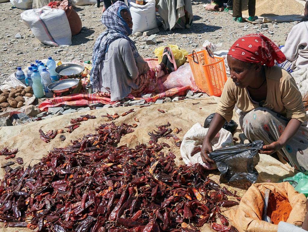 Marché aux alentours de Mekele [Ethiopie] - 2019