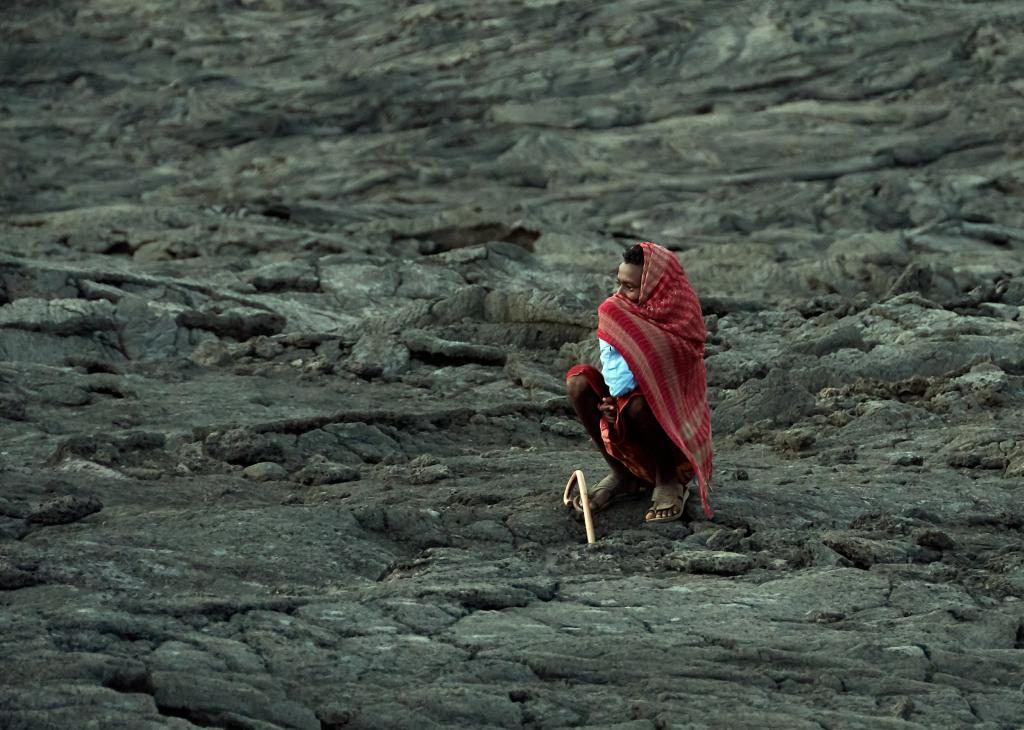 Un jeune Afar sur le volcan Erta Ale [Ethiopie] - 2019