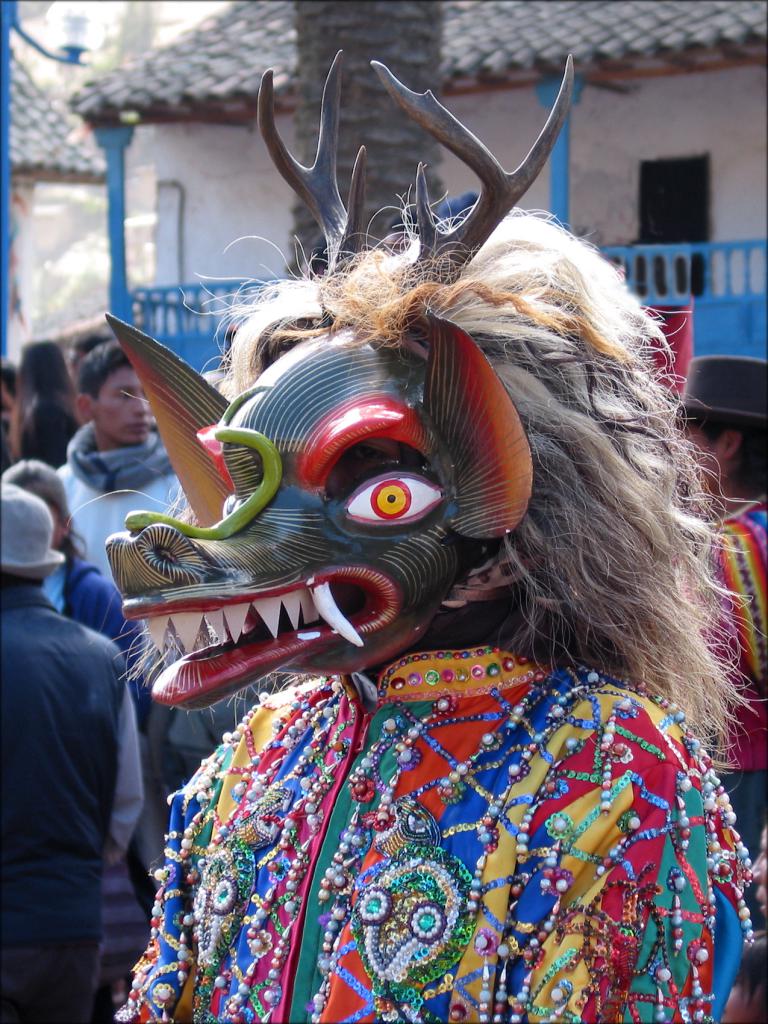 Masque traditionnel indien