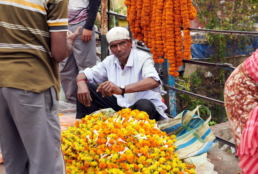 Calcutta. Le marché aux fleurs [Inde] - 2020