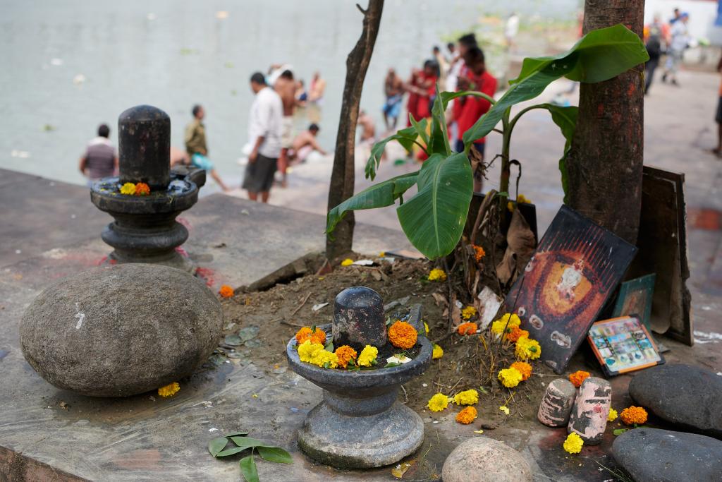 Calcutta. Sur les ghats [Inde] - 2020