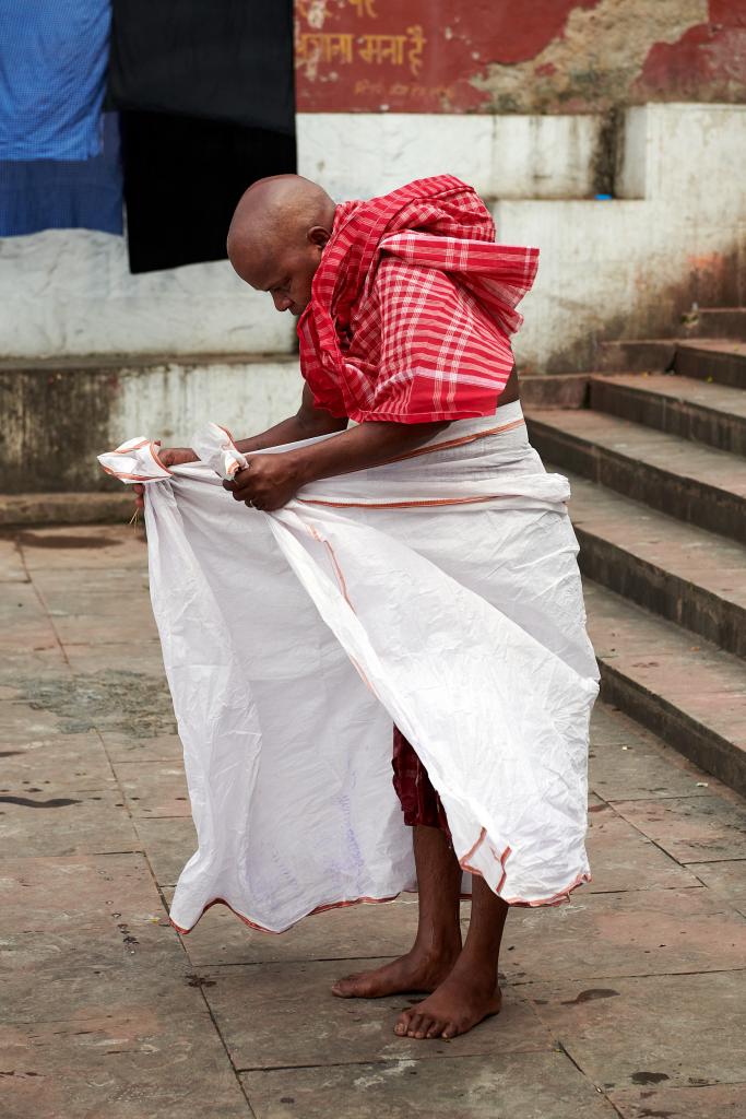 Calcutta. Sur les ghats [Inde] - 2020