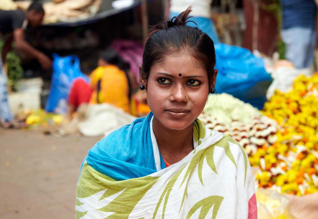 Calcutta. Le marché aux fleurs [Inde] - 2020