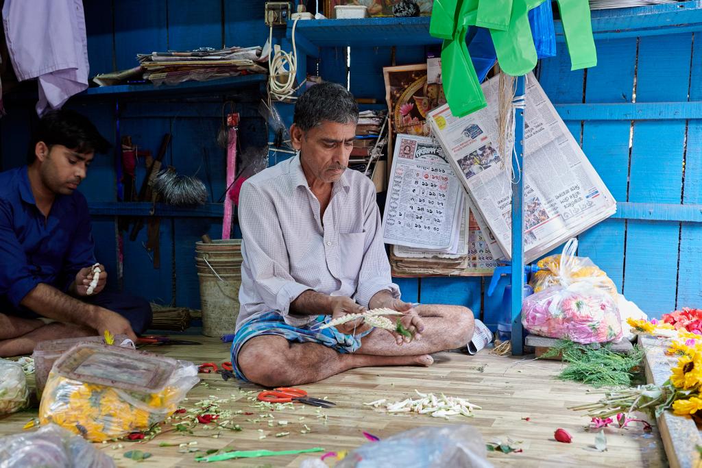 Calcutta. Le marché aux fleurs [Inde] - 2020