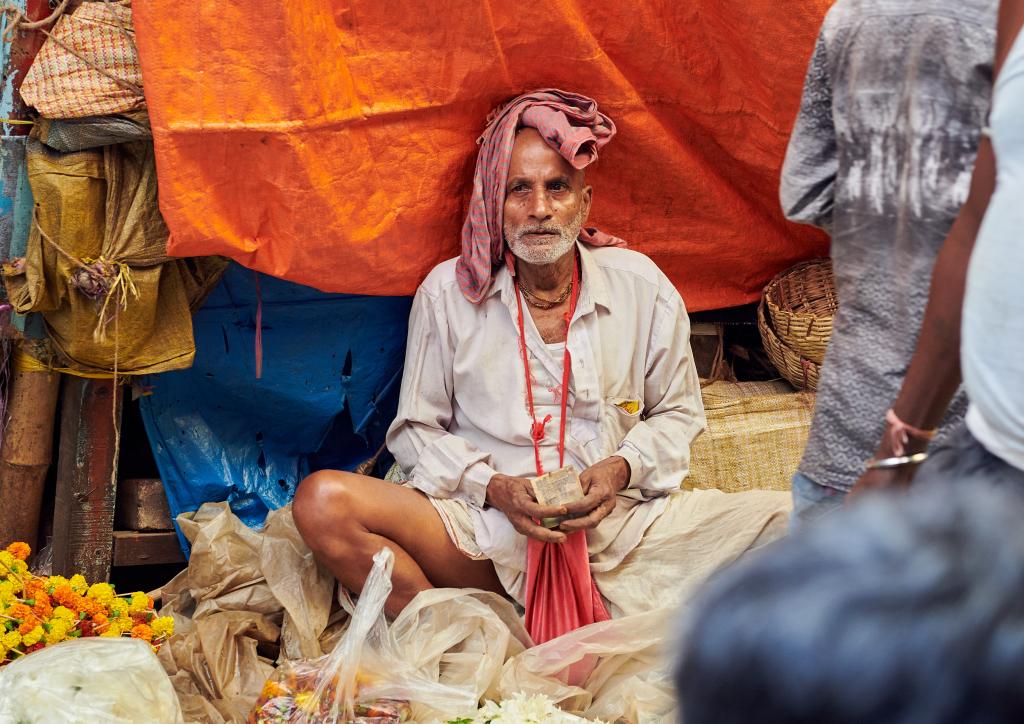 Calcutta. Le marché aux fleurs [Inde] - 2020