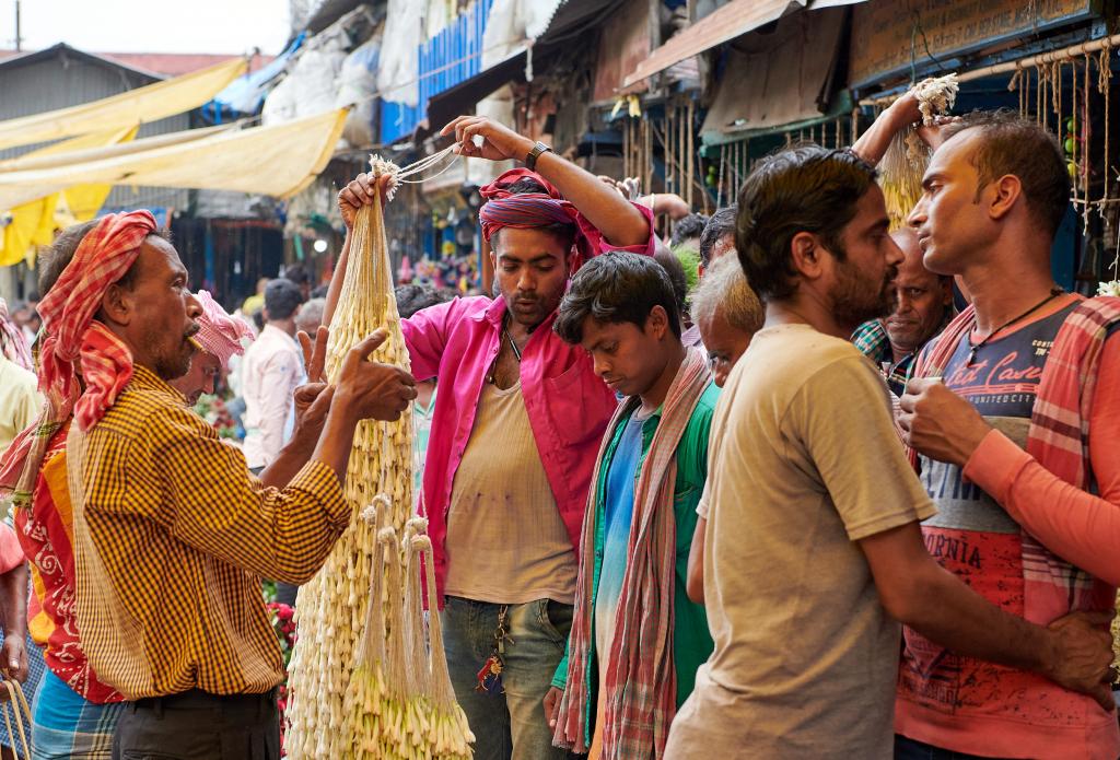 Calcutta. Le marché aux fleurs [Inde] - 2020