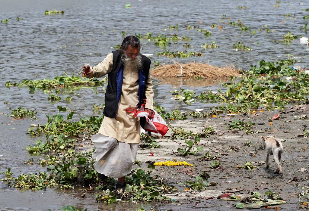 Calcutta. Sur les ghats [Inde] - 2020