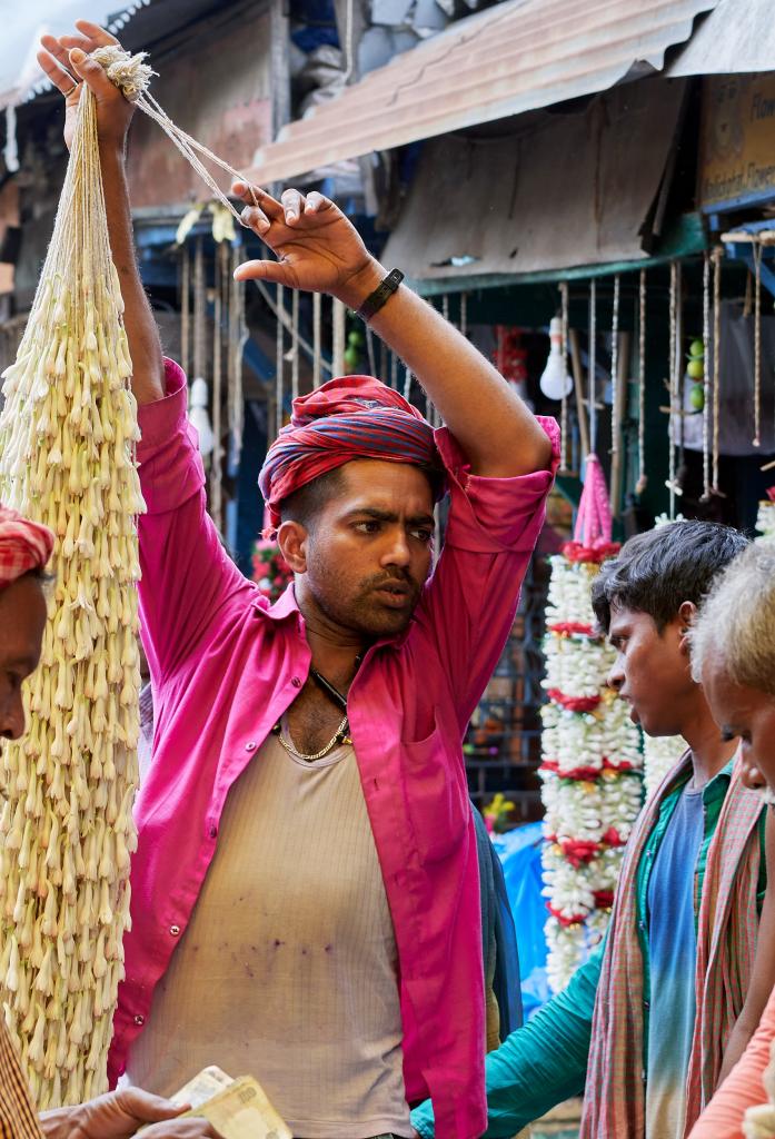 Calcutta. Le marché aux fleurs [Inde] - 2020