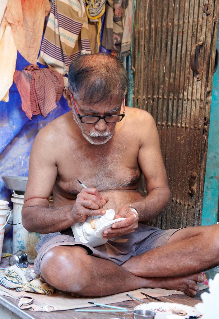 Calcutta. Quartier des sculpteurs [Inde] - 2020