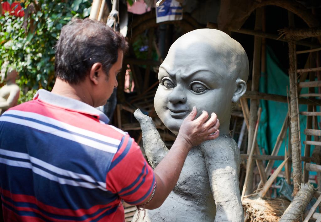 Calcutta. Quartier des sculpteurs [Inde] - 2020