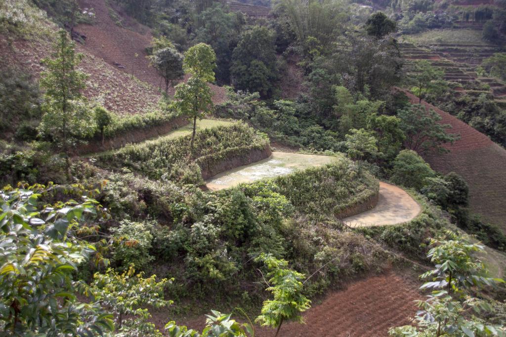 Au-dessus de Khuoi Khon, village de Lolos noirs  [Haut-Tonkin, Vietnam] - 2018