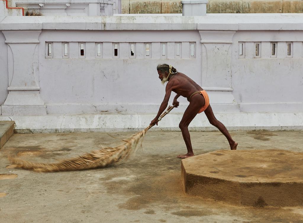 Temple Joranda [Orissa, Inde] - Prière du soir