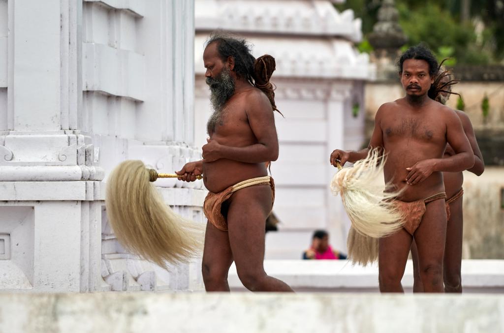 Temple Joranda [Orissa, Inde] - Prière du soir