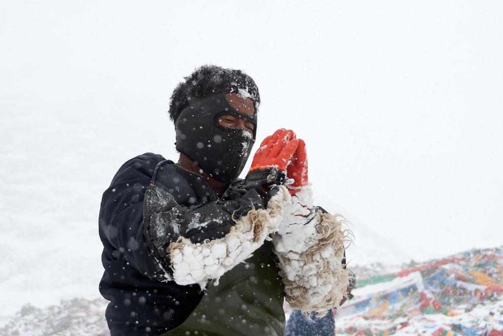 La tempête s'est levée au col de Tara