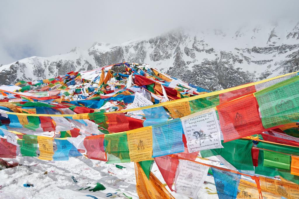 Le col de Tara, à 5668 m d'altitude