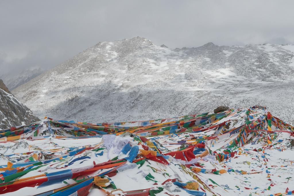 Le col de Tara, à 5668 m d'altitude