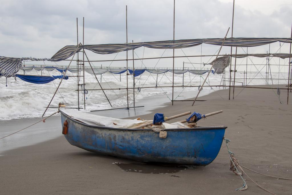 La plage d'Abbas Abad, mer Caspienne [Iran] - 2018