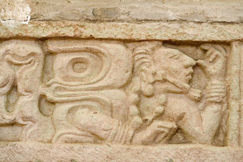 Copan, divinité souterraine [Honduras]