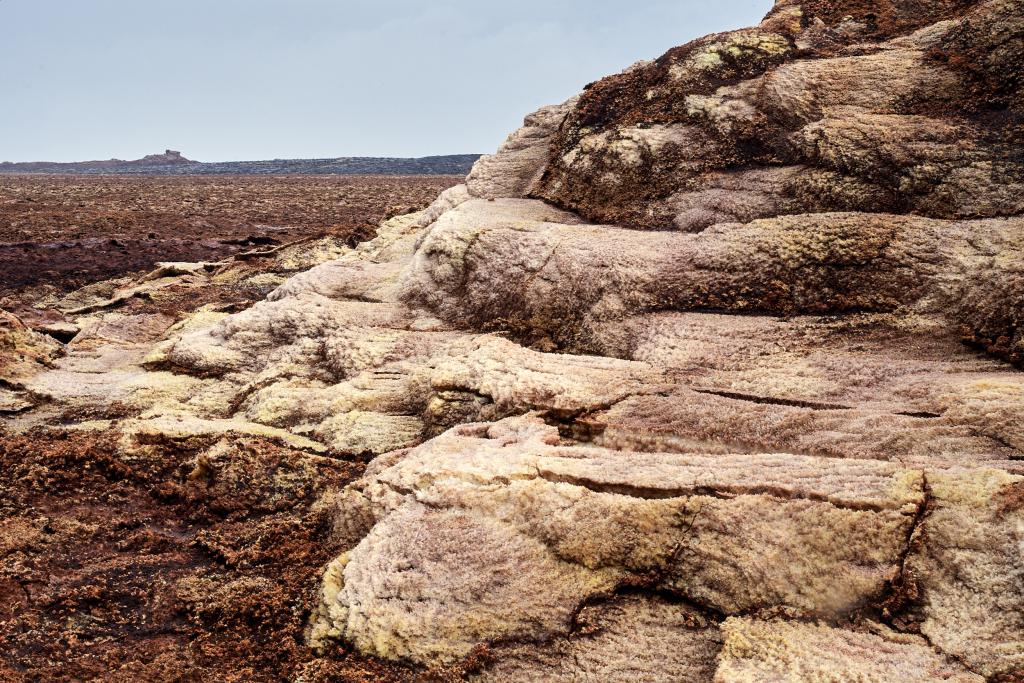 Mines de soufre du Dallol, dépression du Danakil