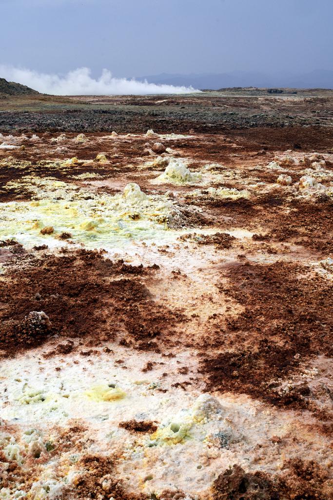 Mines de soufre du Dallol, dépression du Danakil