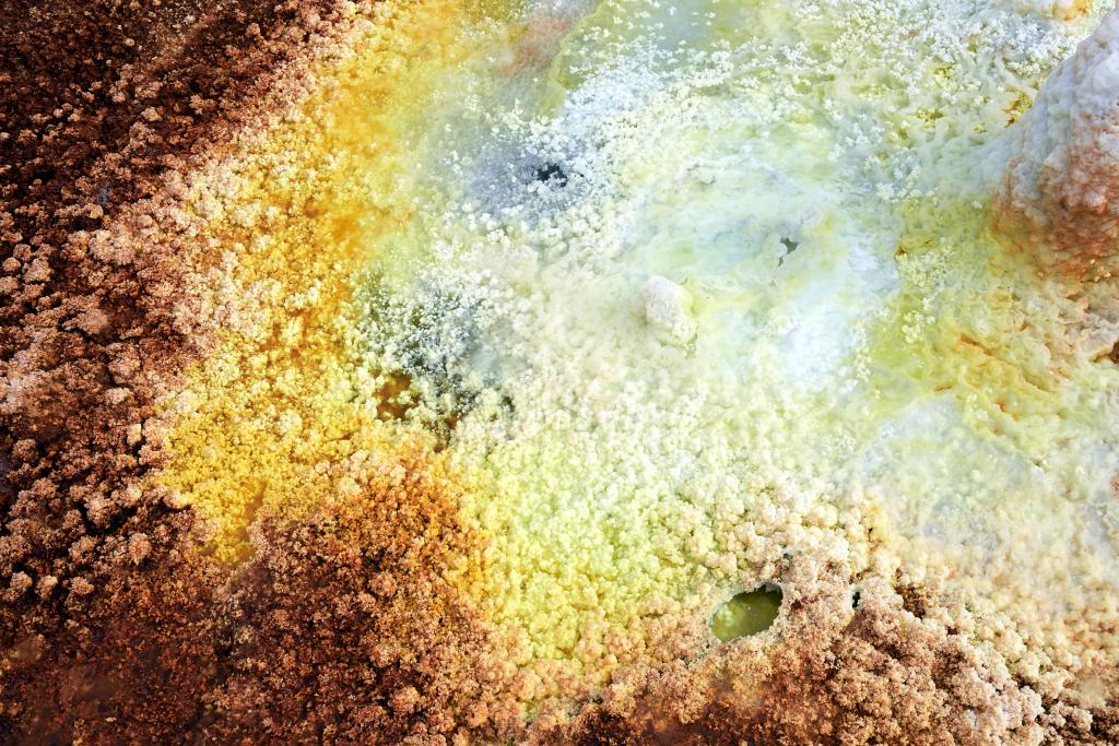 Mines de soufre du Dallol, dépression du Danakil