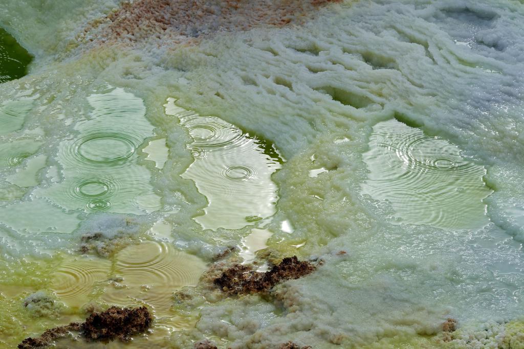 Mines de soufre du Dallol, dépression du Danakil