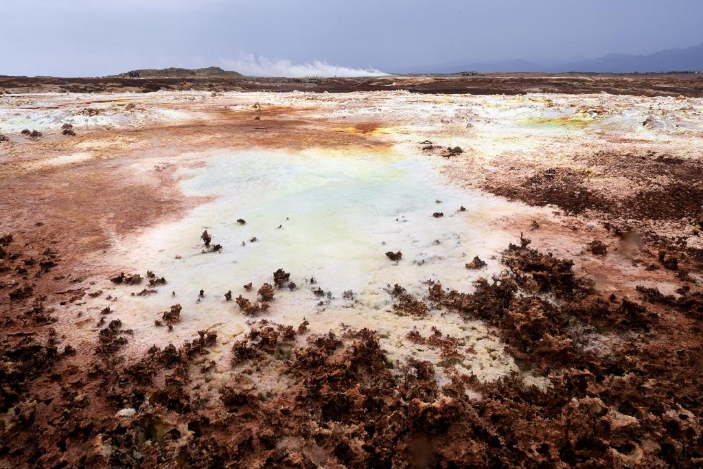 Mines de soufre du Dallol, dépression du Danakil