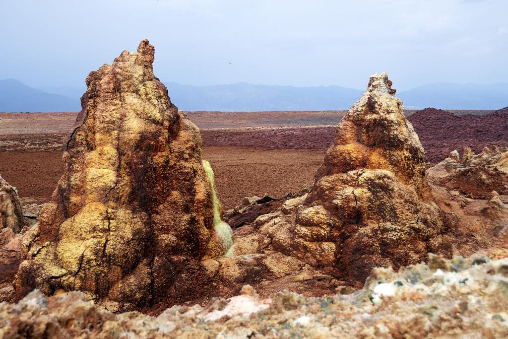 Mines de soufre du Dallol, dépression du Danakil