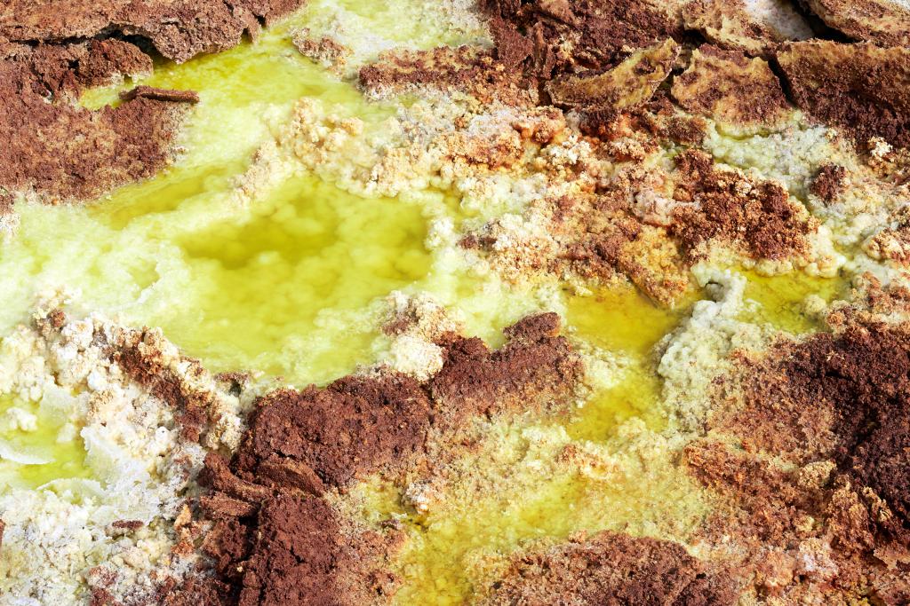 Mines de soufre du Dallol, dépression du Danakil