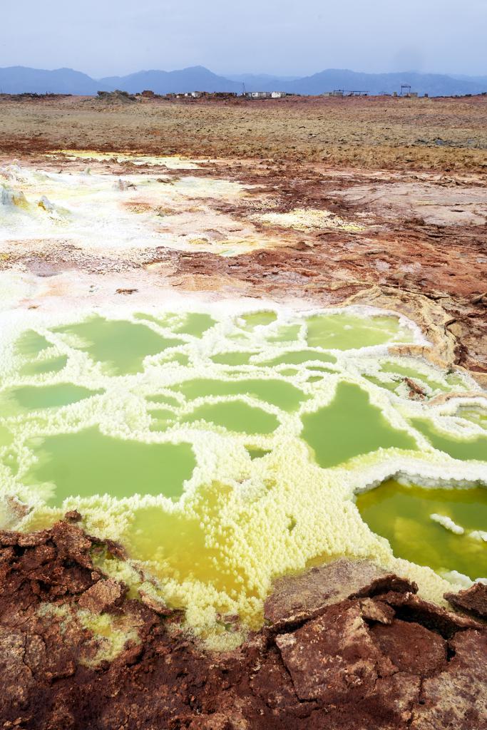 Mines de soufre du Dallol, dépression du Danakil