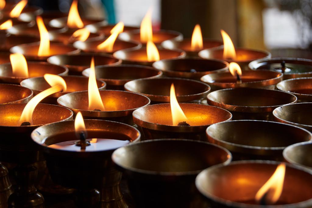 Dans le temple du Jokhang, Lhassa [Tibet] - 2019