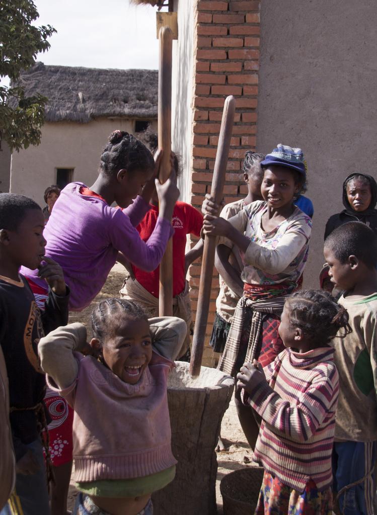 Villages en amont de la réserve d'Anja [Madagascar] - 2017