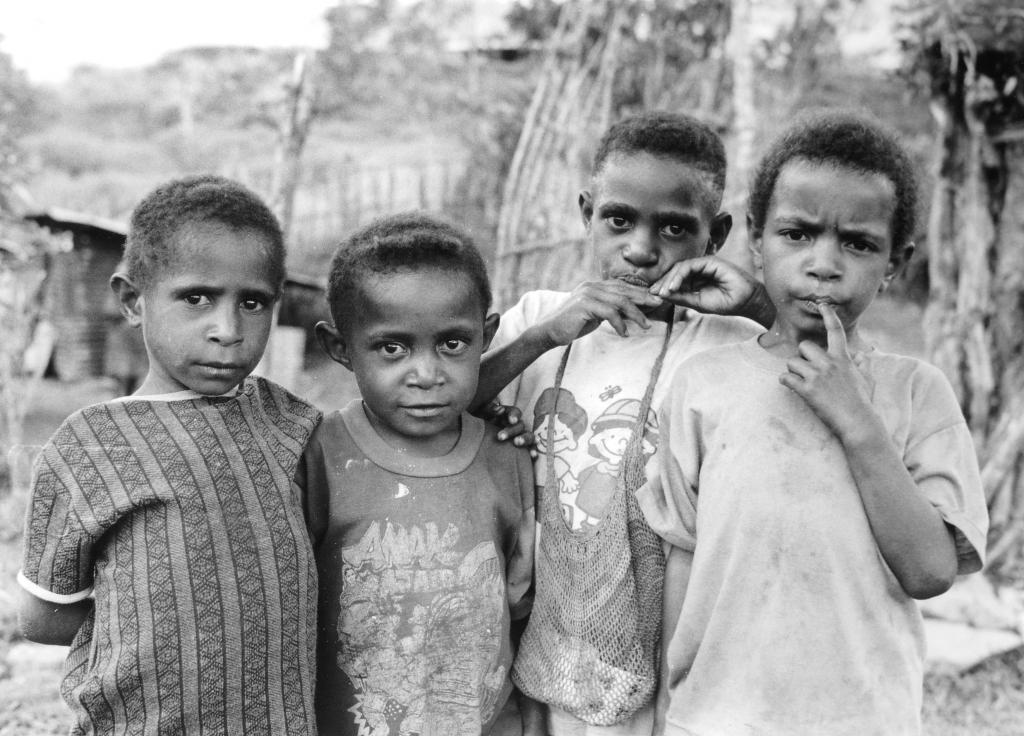 Les Hautes Terres, Irian Jaya [Indonésie] - 1989