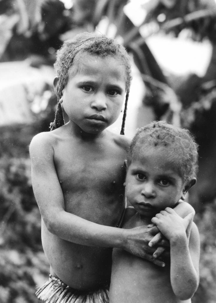 Wamena (ethnie Dali), les Hautes Terres, Irian Jaya [Indonésie] - 1989