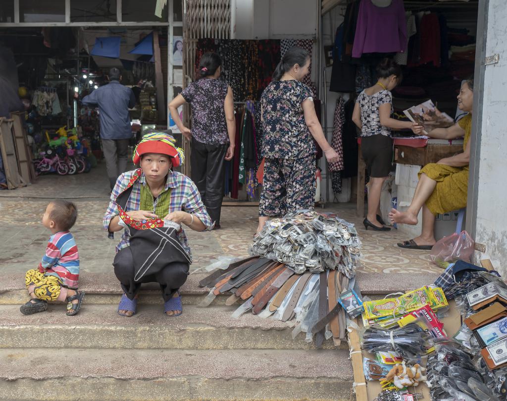 Marché de Ha Giang [Haut-Tonkin, Vietnam] - 2018