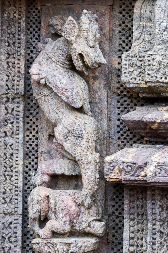 Suprématie de l'hindouisme sur le bouddhisme, Temple de Konark [Orissa, Inde] - 2020