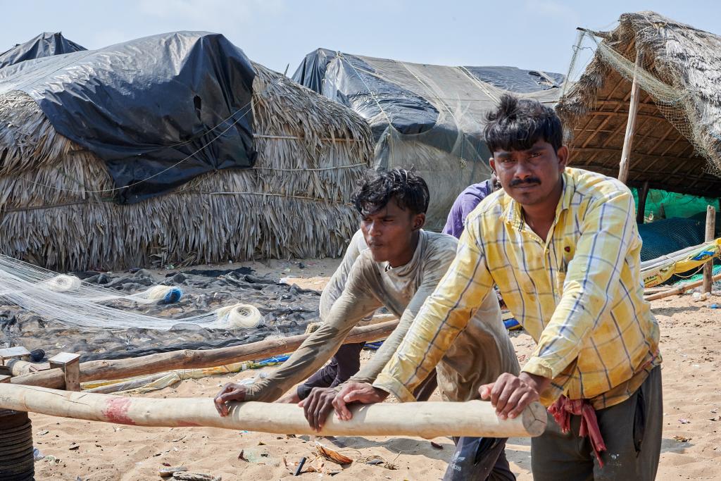 Remontée des bateaux [Orissa, Inde] - 2020