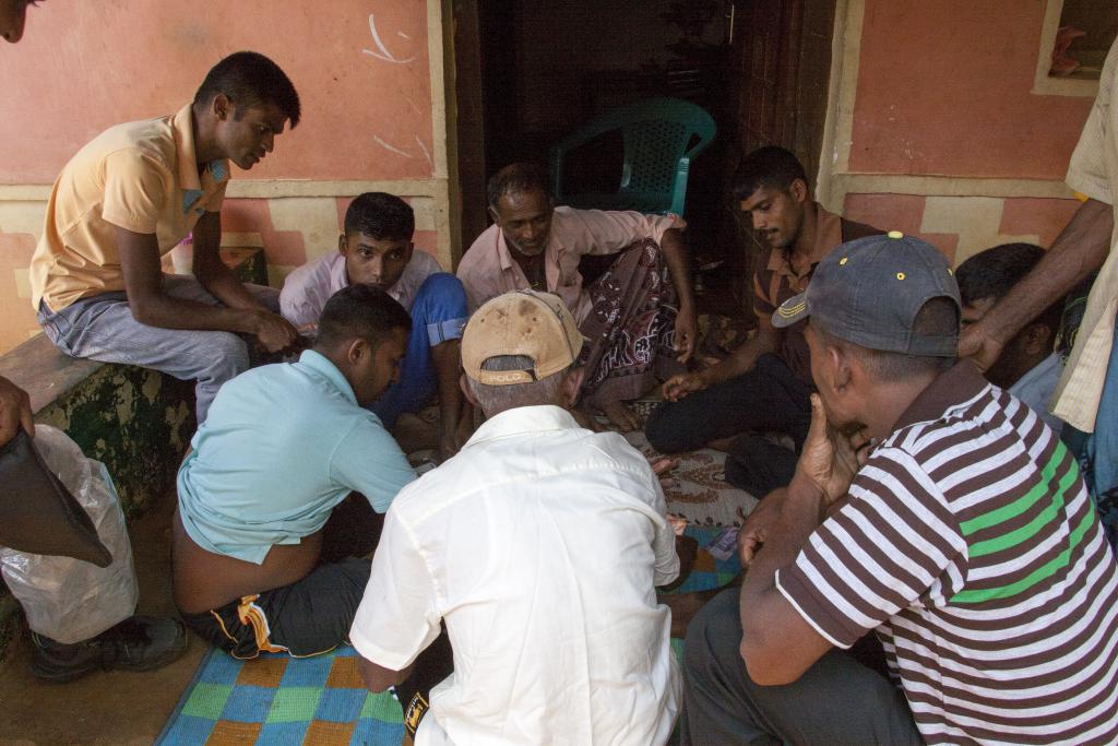 Joueurs de cartes, Knuckles Mountains [Sri Lanka] - 2016