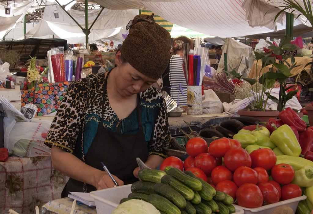 Marché de Bishkek [Kirghistan] - 2013