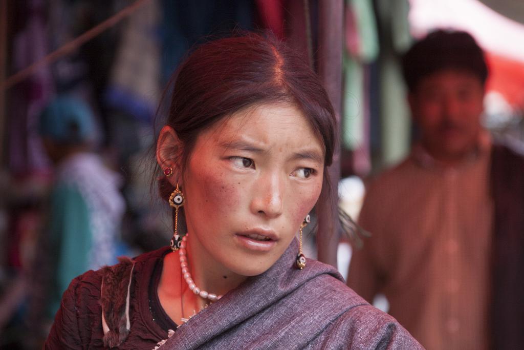 Marché de Garzé, Pays de Kham, ancien Grand Tibet [Chine] - 2014