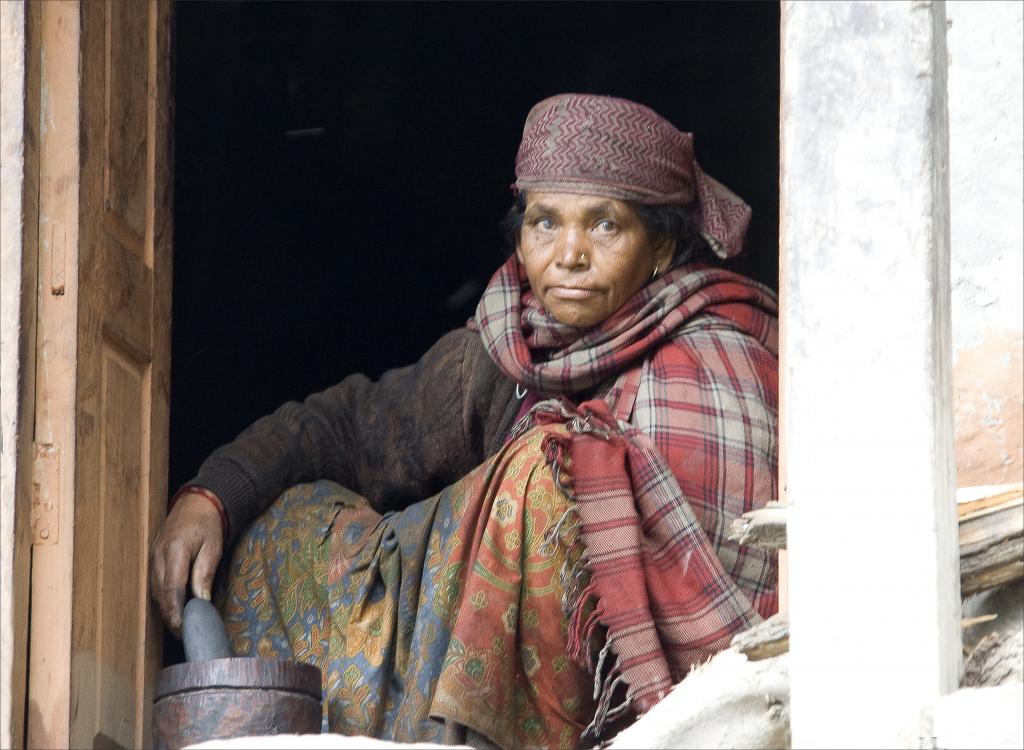 Pas loin de Muktinath, Mustang [Népal] - 2008