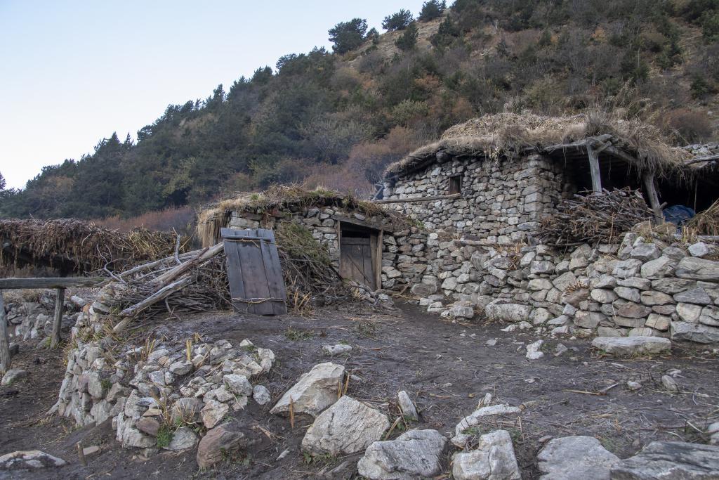 Abri de semi-nomades, district de Gasa [Bhoutan] - 2018