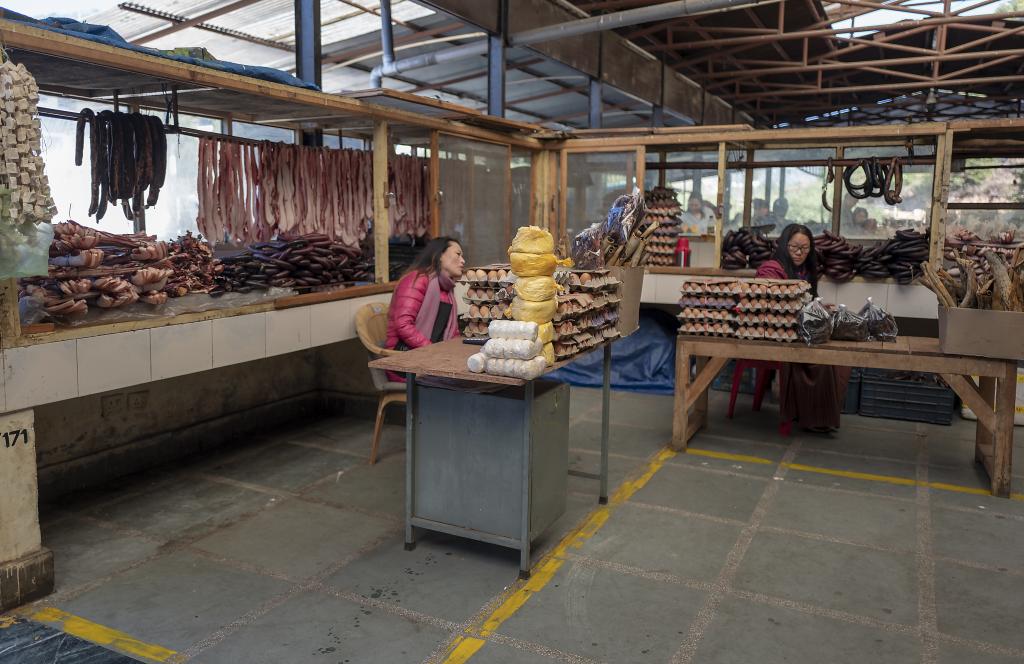 Marché de Thimphu [Bhoutan] - 2018