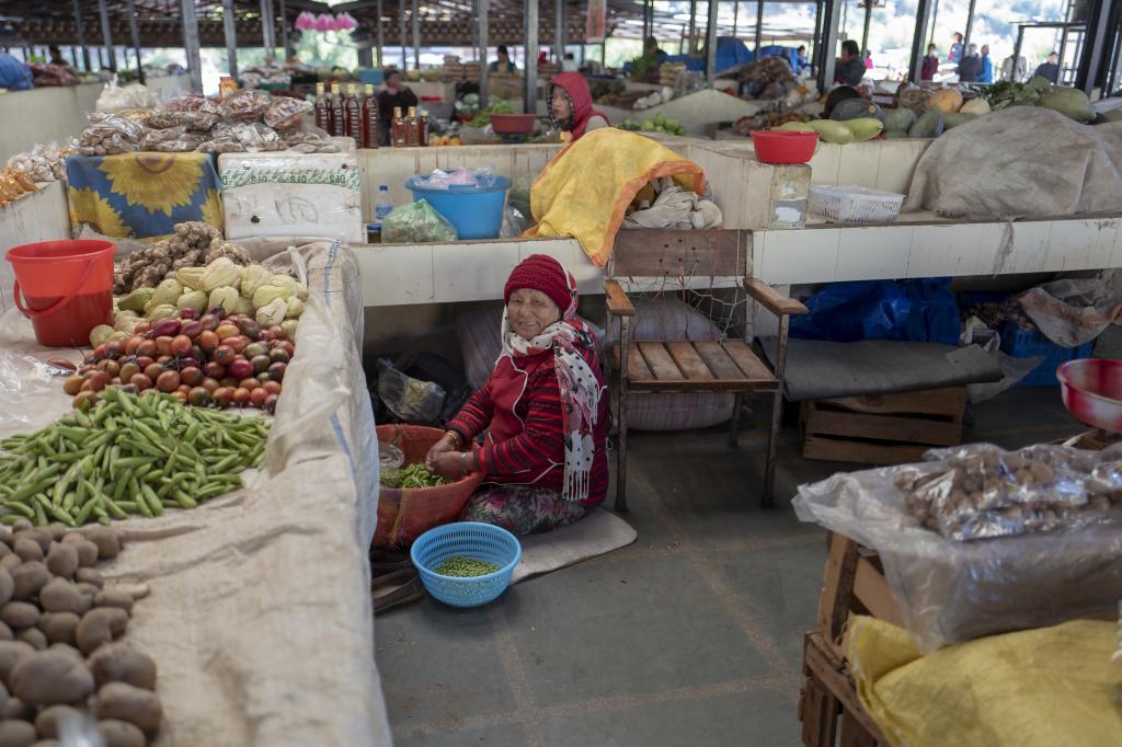 Marché de Thimphu [Bhoutan] - 2018