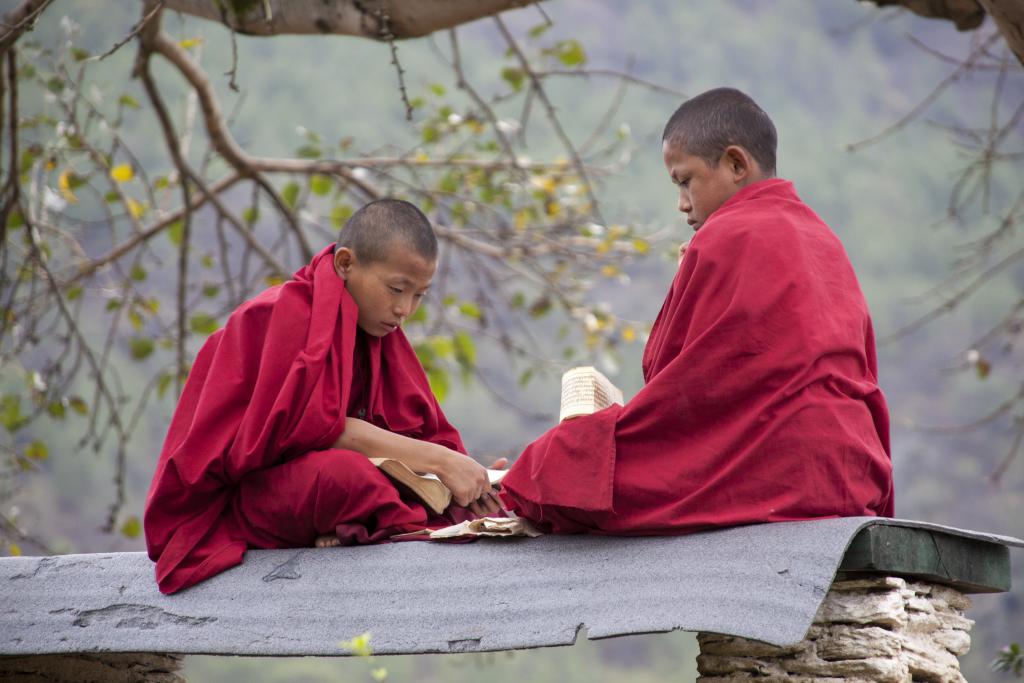 Chhimi Lhakang, le monastère du Fou divin, vallée de Punakha [Bhoutan] - 2017