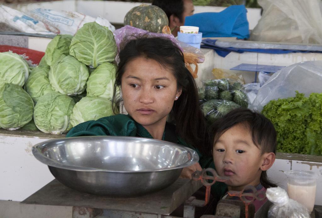 Marché de Thimphu [Bhoutan] - 2017