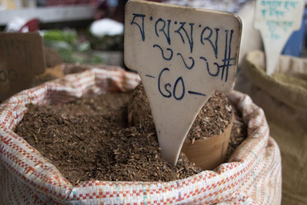 Marché de Thimphu [Bhoutan] - 2017