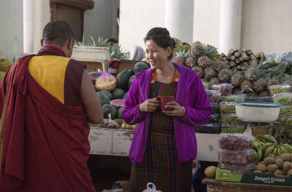 Marché de Thimphu [Bhoutan] - 2017