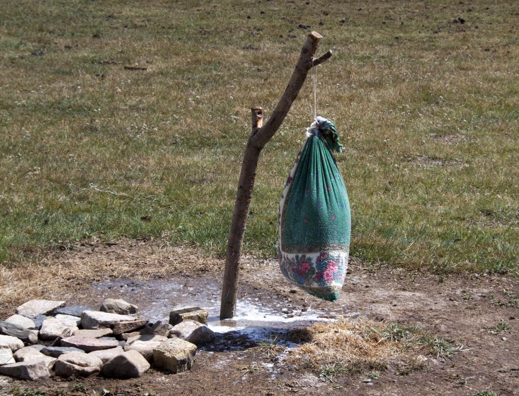 Fermentation du lait, Son Kul [Kirghistan] - 2013