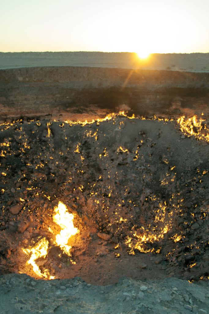 Cratère de gaz [Turkmenistan] - 2013